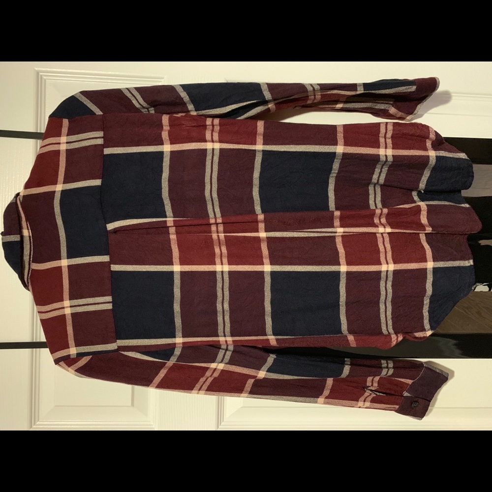 BCBGeneration flannel top - Picture 4 of 5